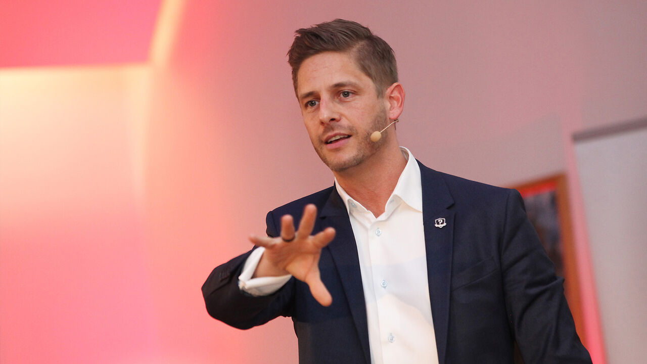 Keynote Speaker Bern Florian Ilgen auf Event