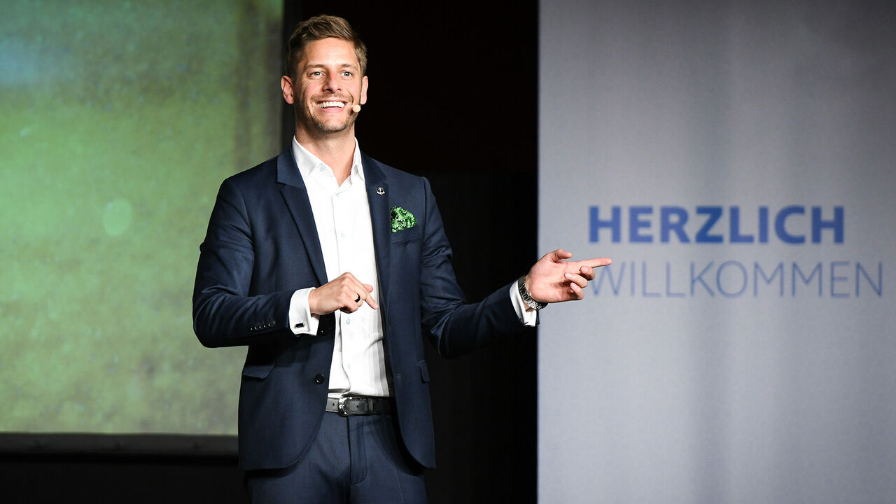 The keynote speaker Luxembourg Dr. Florian Ilgen